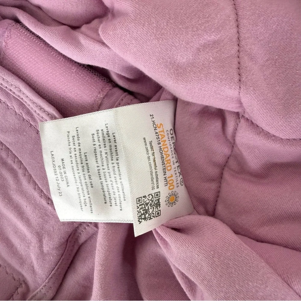 Pink Quilted Baby Sleep Sack - Soft Swaddle Sleep Bag